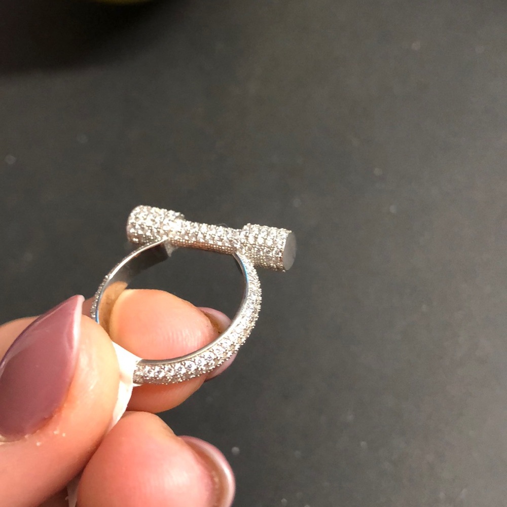 Sterling silver ring - Picture 3 of 8